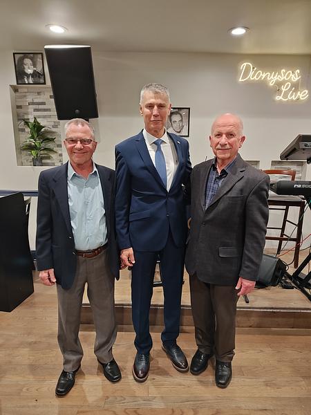 CFA Reception for  Lt. Gen. Georgios Tsitsikostas