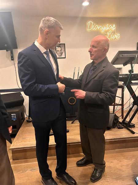 CFA Reception for  Lt. Gen. Georgios Tsitsikostas photo 2