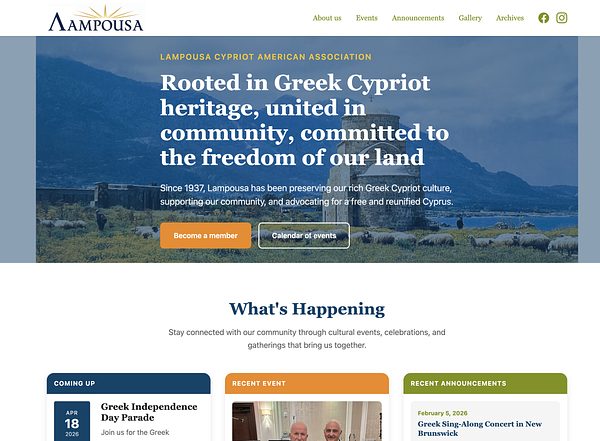 Our New Web Site is Live